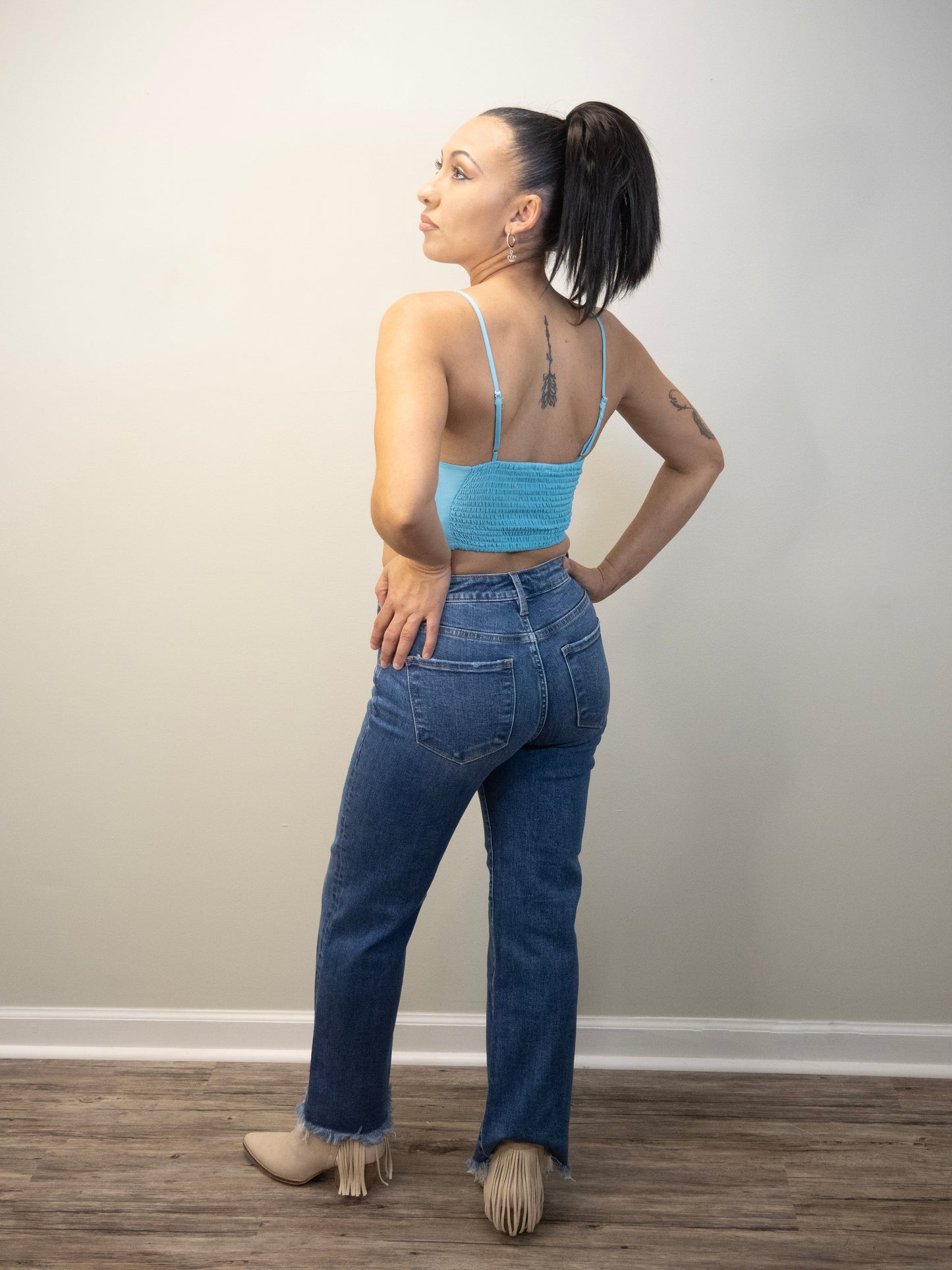 Fringe Flirt Ankle Boots