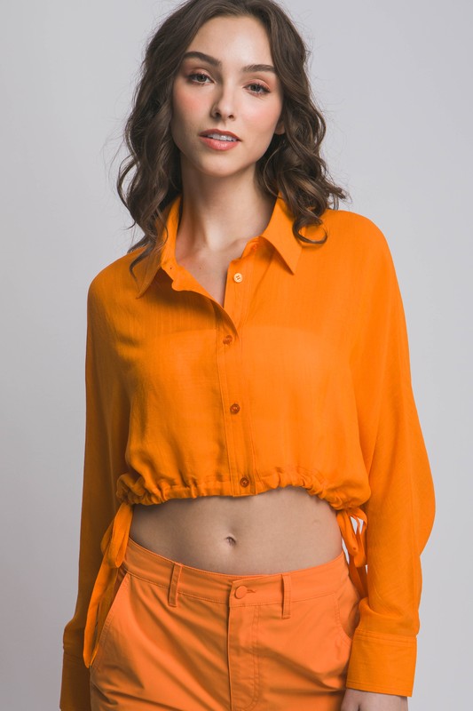 In Style Linen Shirt (Mandarin)
