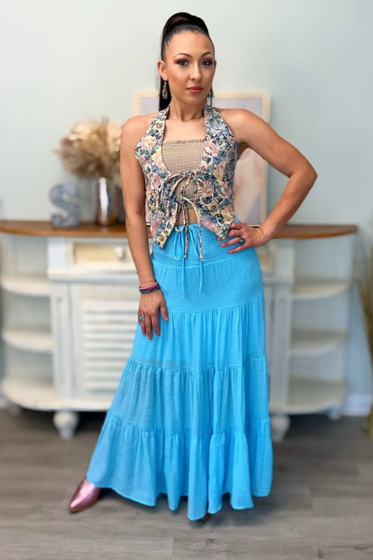 Wildflower Halter Vest