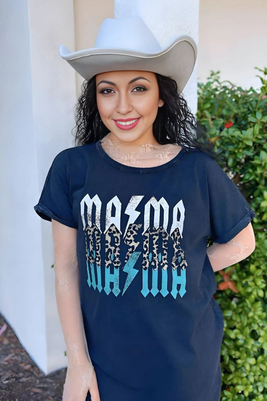 Rockstar Mama Graphic Dress