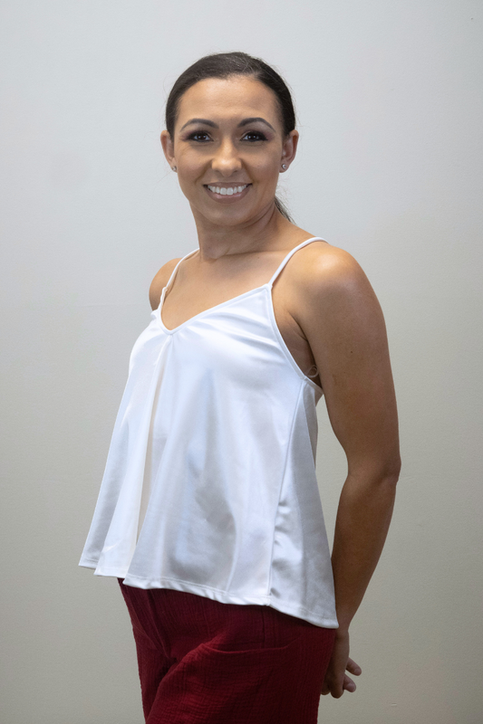 Lana Cotton Drawstring Shorts (Garnet)