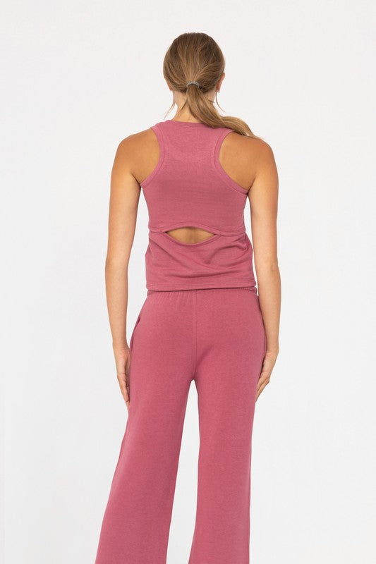 Keyhole Lounge Tank Top