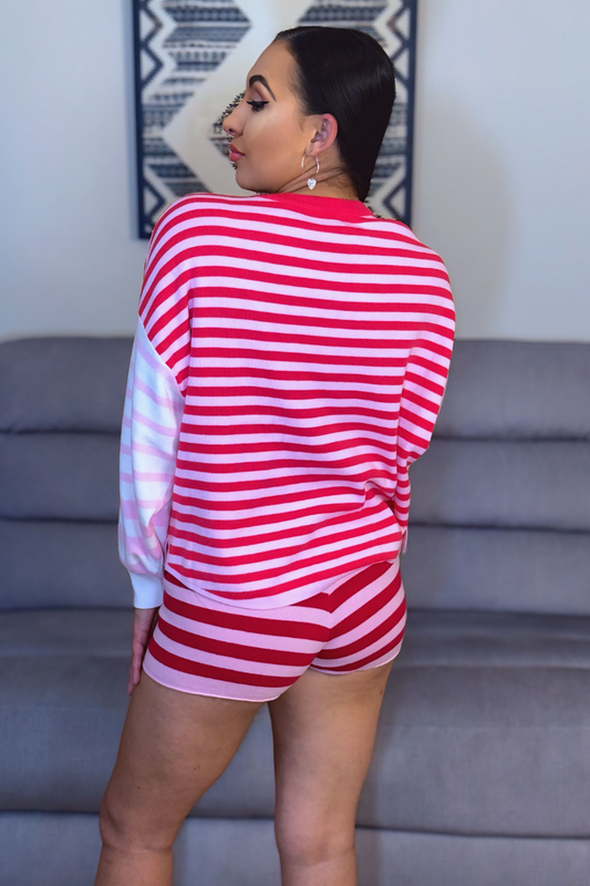 Sugar and Spice Knit Shorts