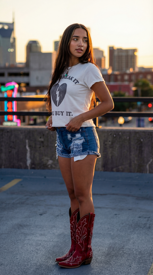 Break It Buy It! Heart Tee (Premium Brand)