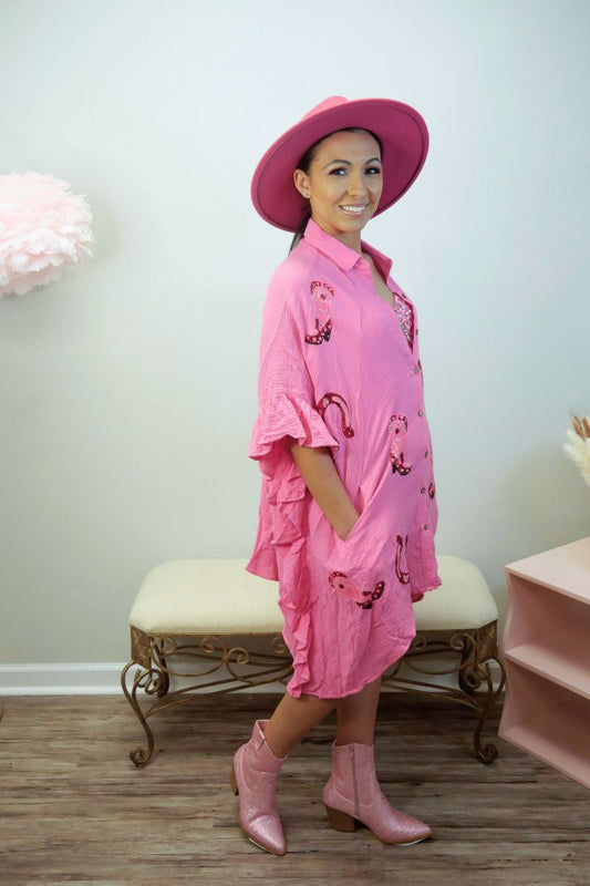 Dazzling Diva Western Boot – Turn Heads with Every Step (Pink)