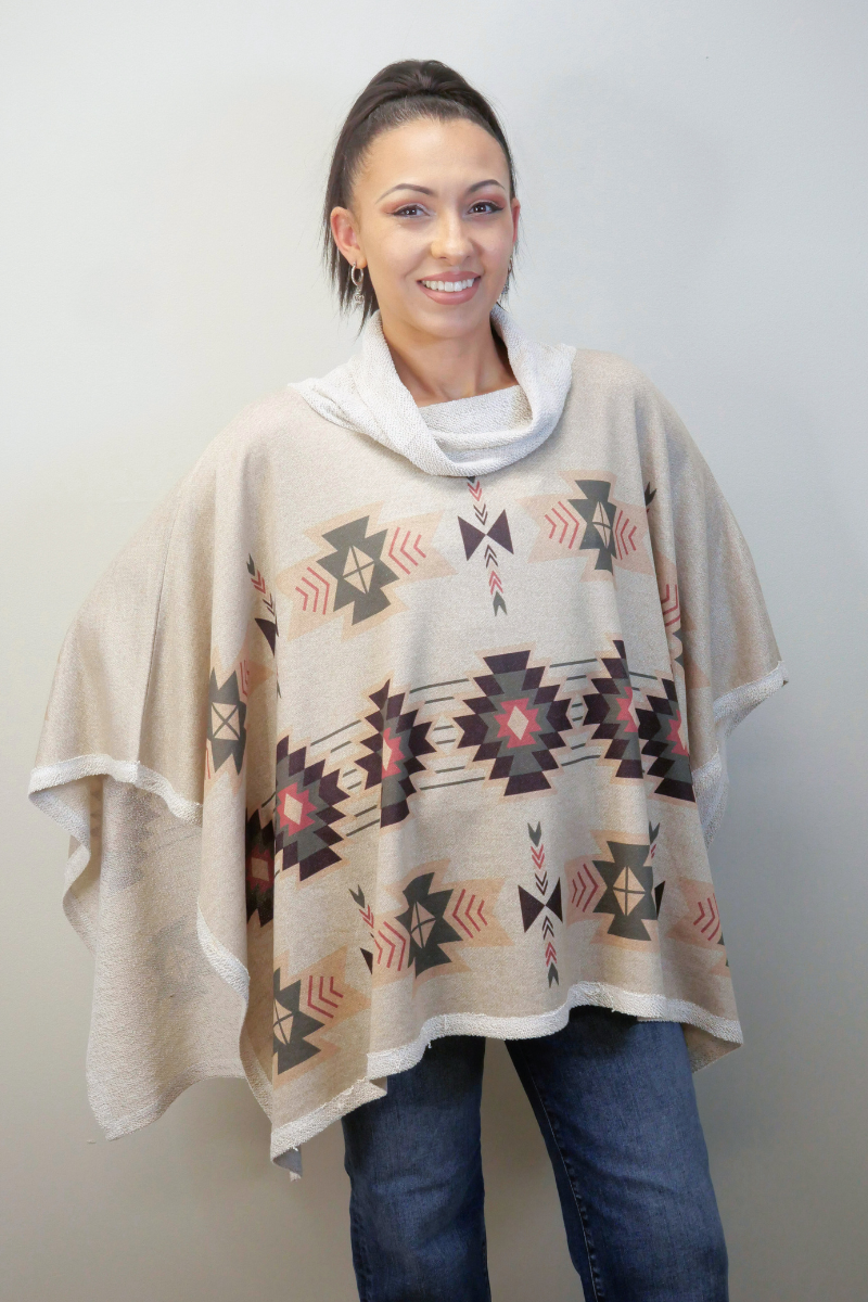 Secoyah Turtleneck Poncho