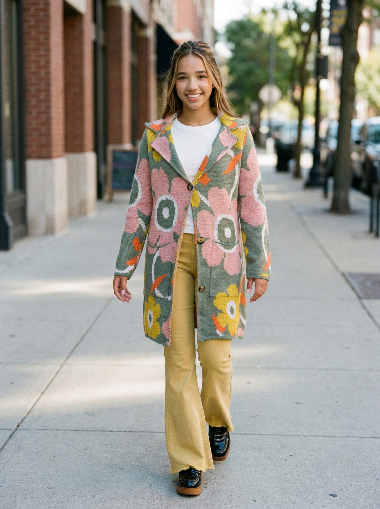 Blossom Boho-Inspired Floral Cardigan
