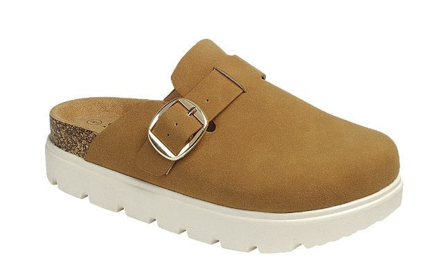 RESTOCK London Clogs - Trendy Comfort (Tan)