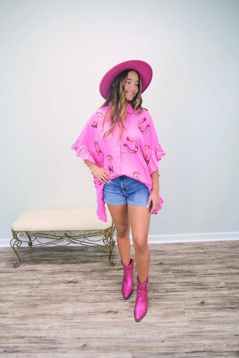 Cowgirl Charm Shirt Dress