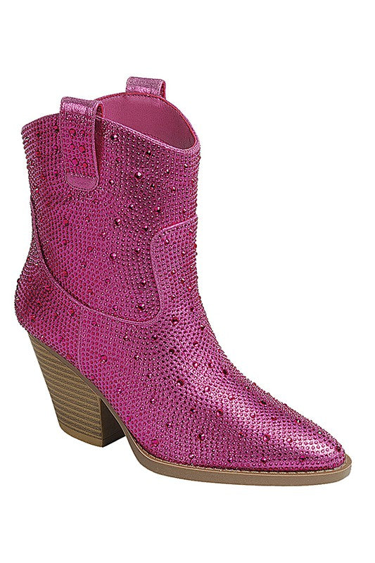 Dazzling Diva Western Boot – Turn Heads with Every Step (Fuschia)