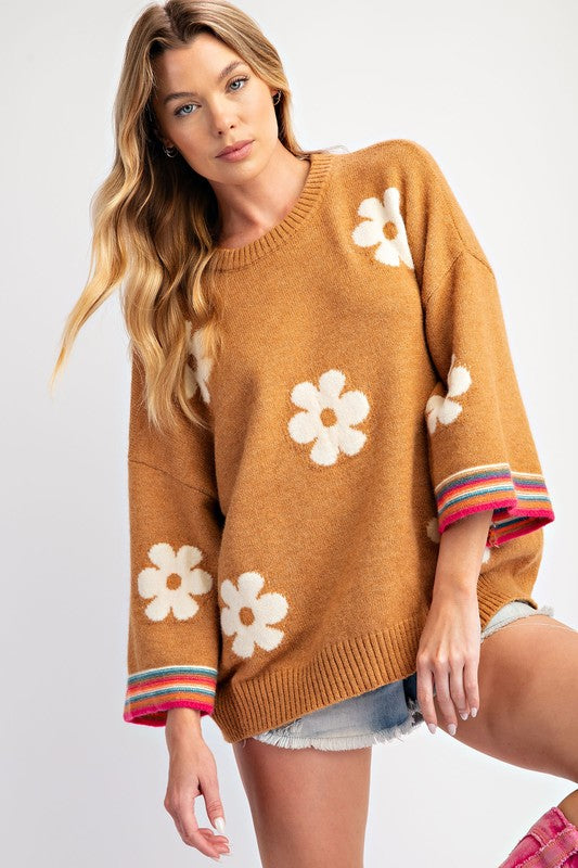 Luvvi Floral Pullover (Plus Size)