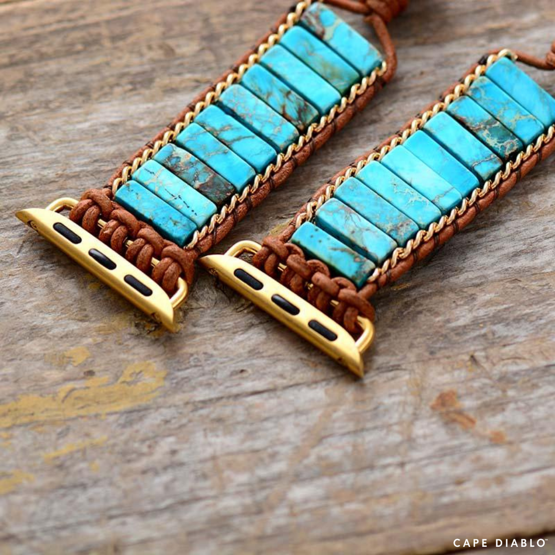 Watch Strap for Apple - Native Turquoise Protection