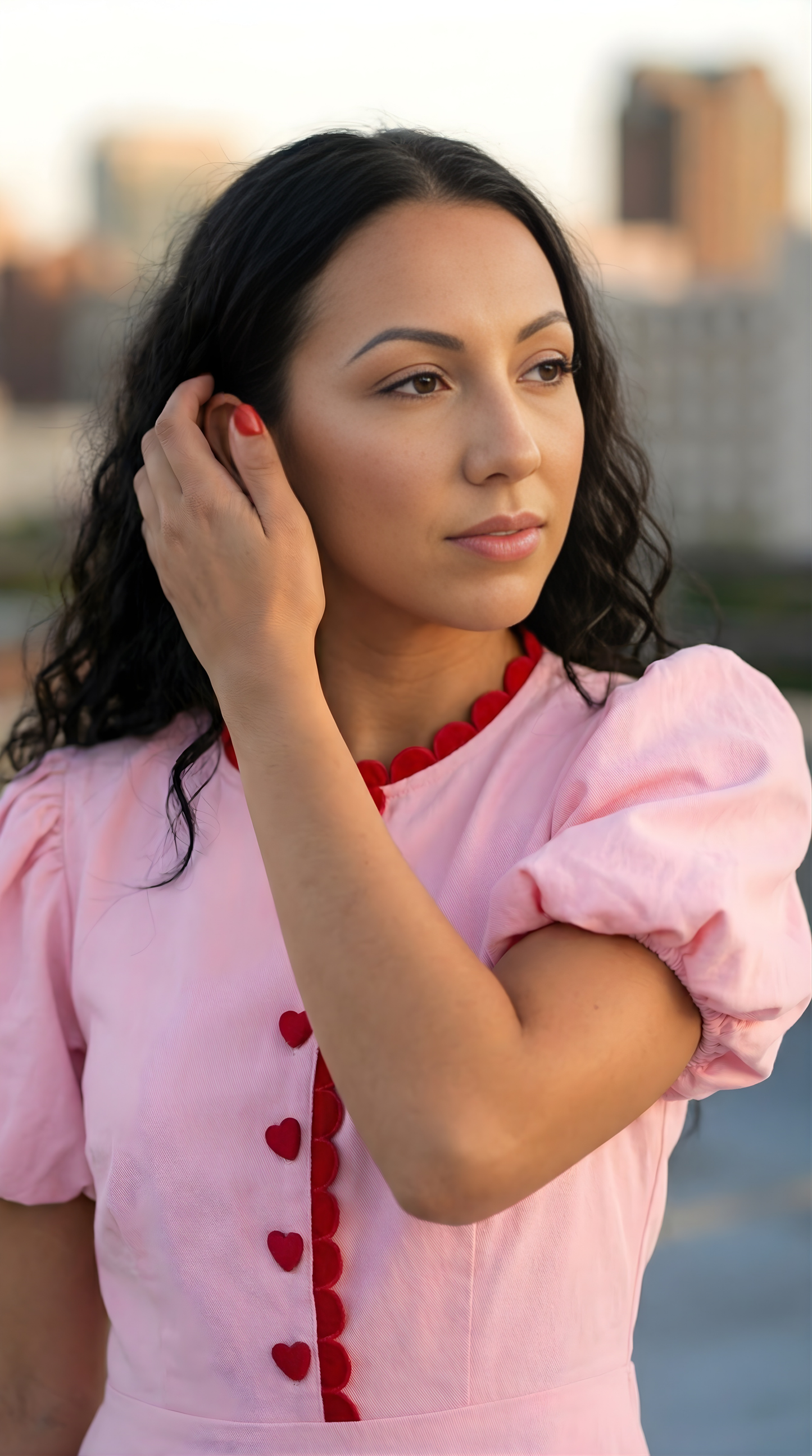 Playful Penny Sweetheart Dress