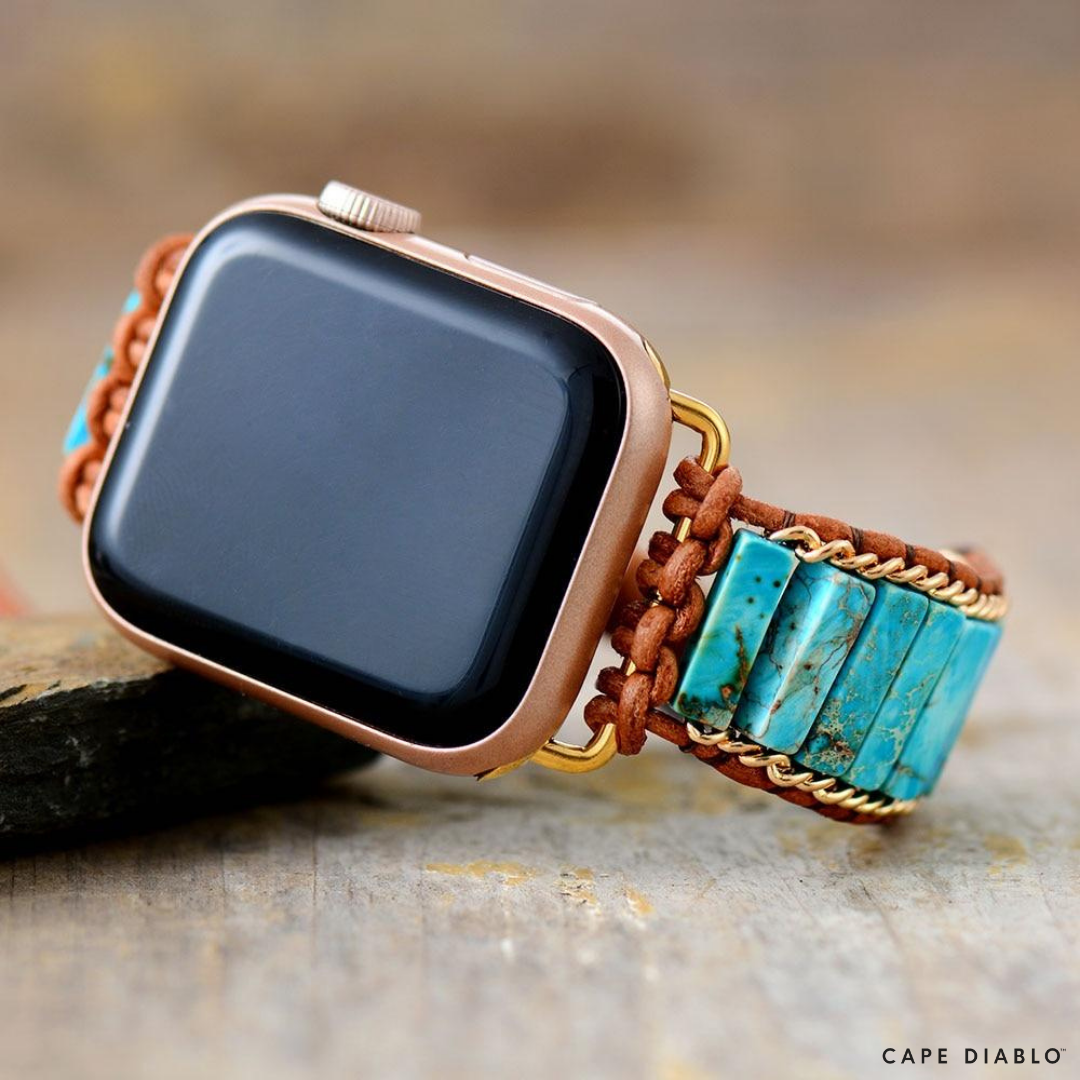 Watch Strap for Apple - Native Turquoise Protection