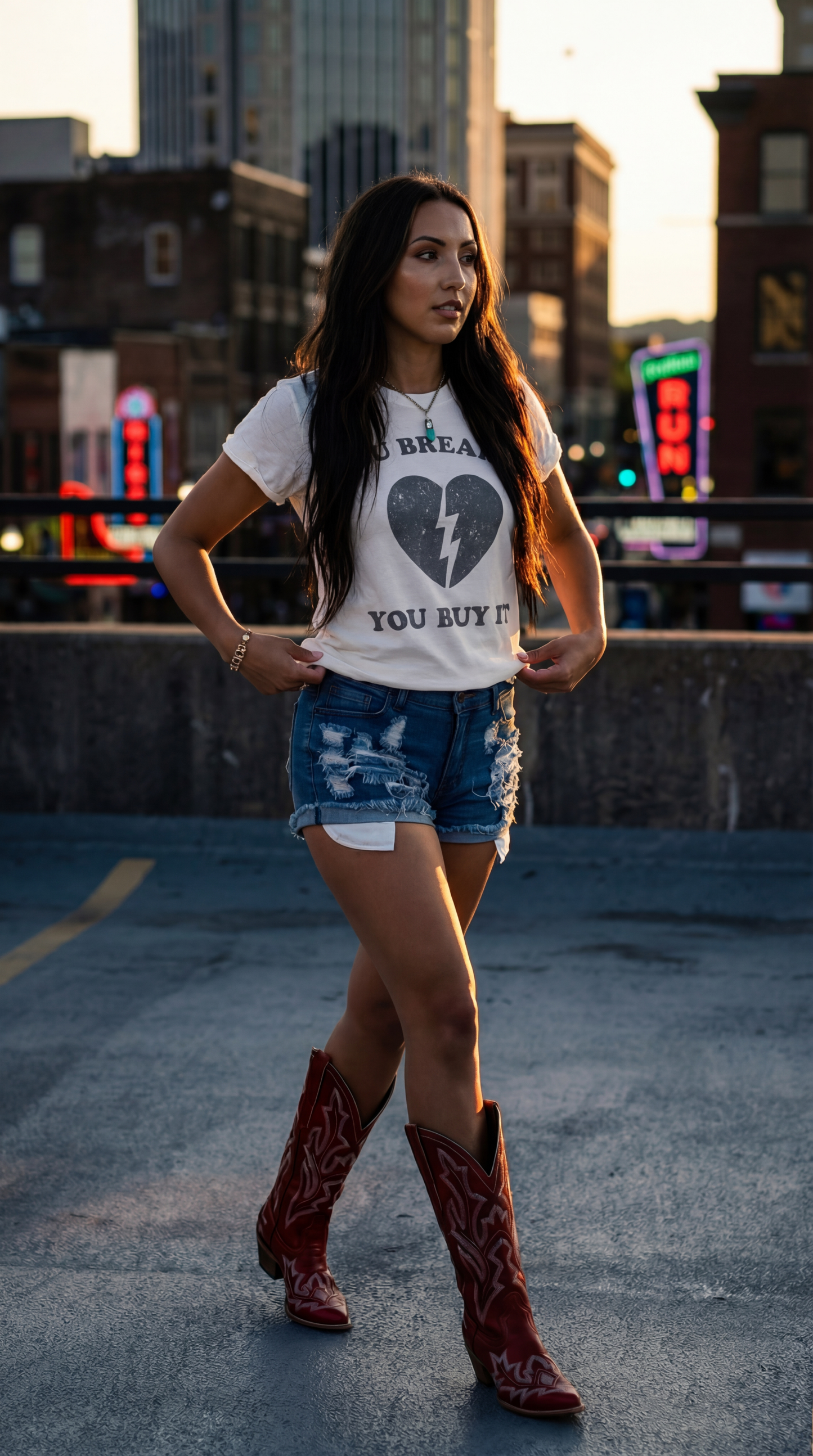 Break It Buy It! Heart Tee (Premium Brand)