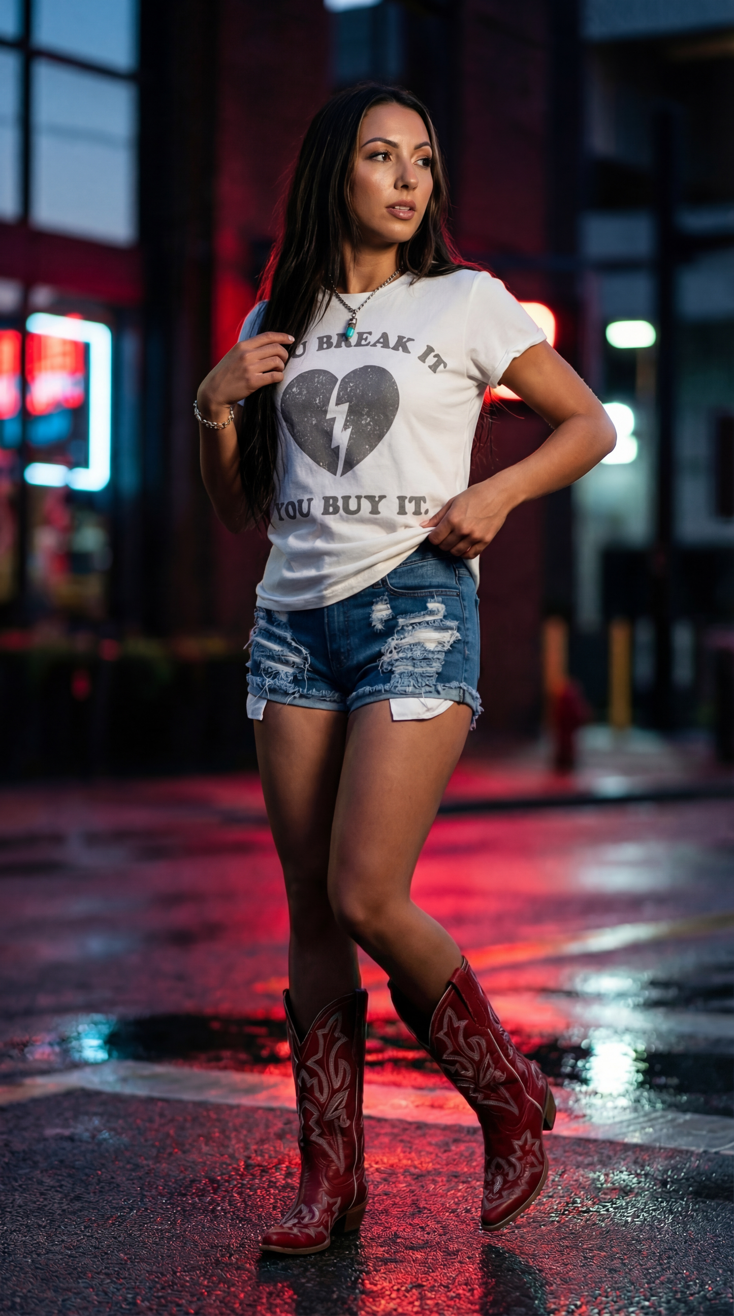 Break It Buy It! Heart Tee (Premium Brand)