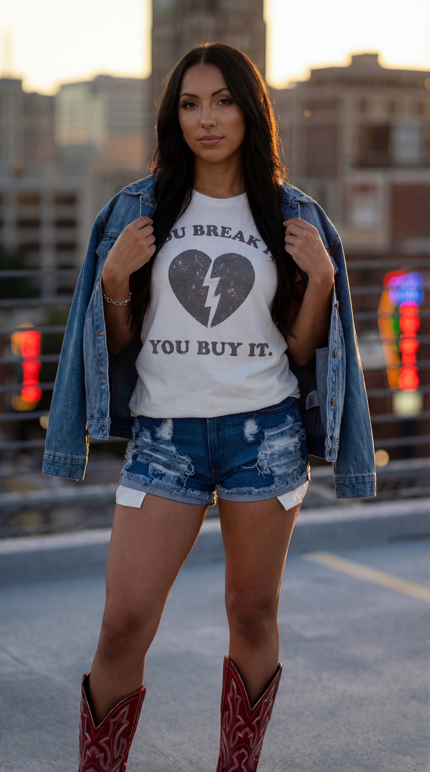 Break It Buy It! Heart Tee (Premium Brand)
