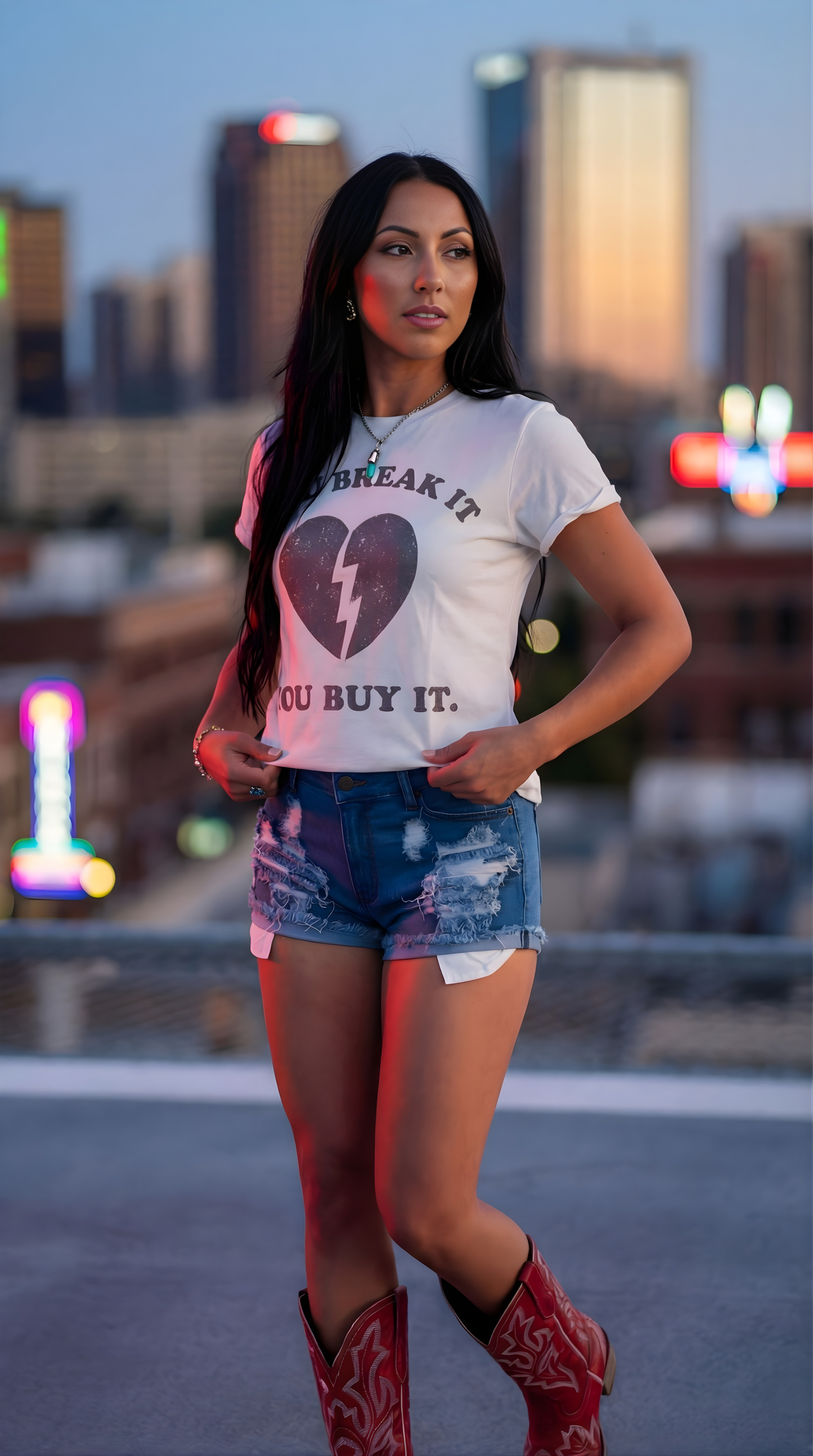 Break It Buy It! Heart Tee (Premium Brand)