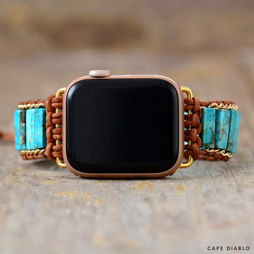 Watch Strap for Apple - Native Turquoise Protection