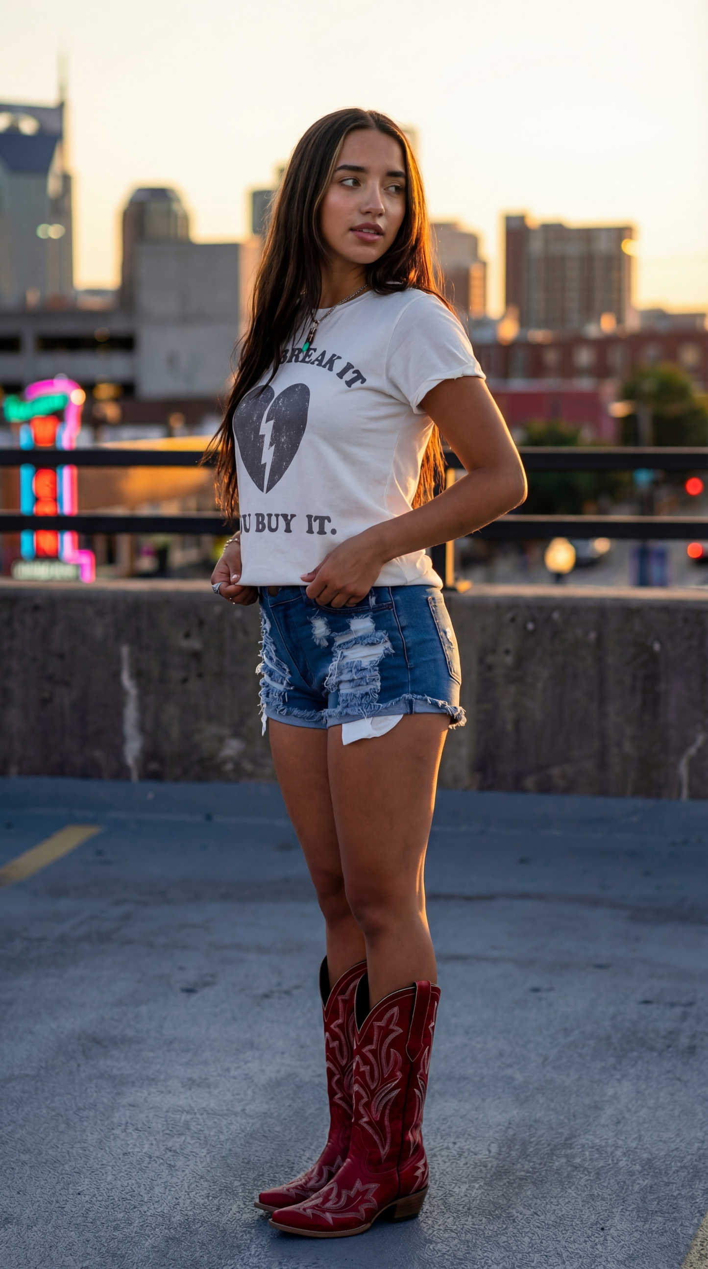 Break It Buy It! Heart Tee (Premium Brand)