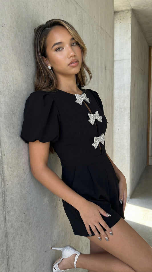 Bow & Bold Romper