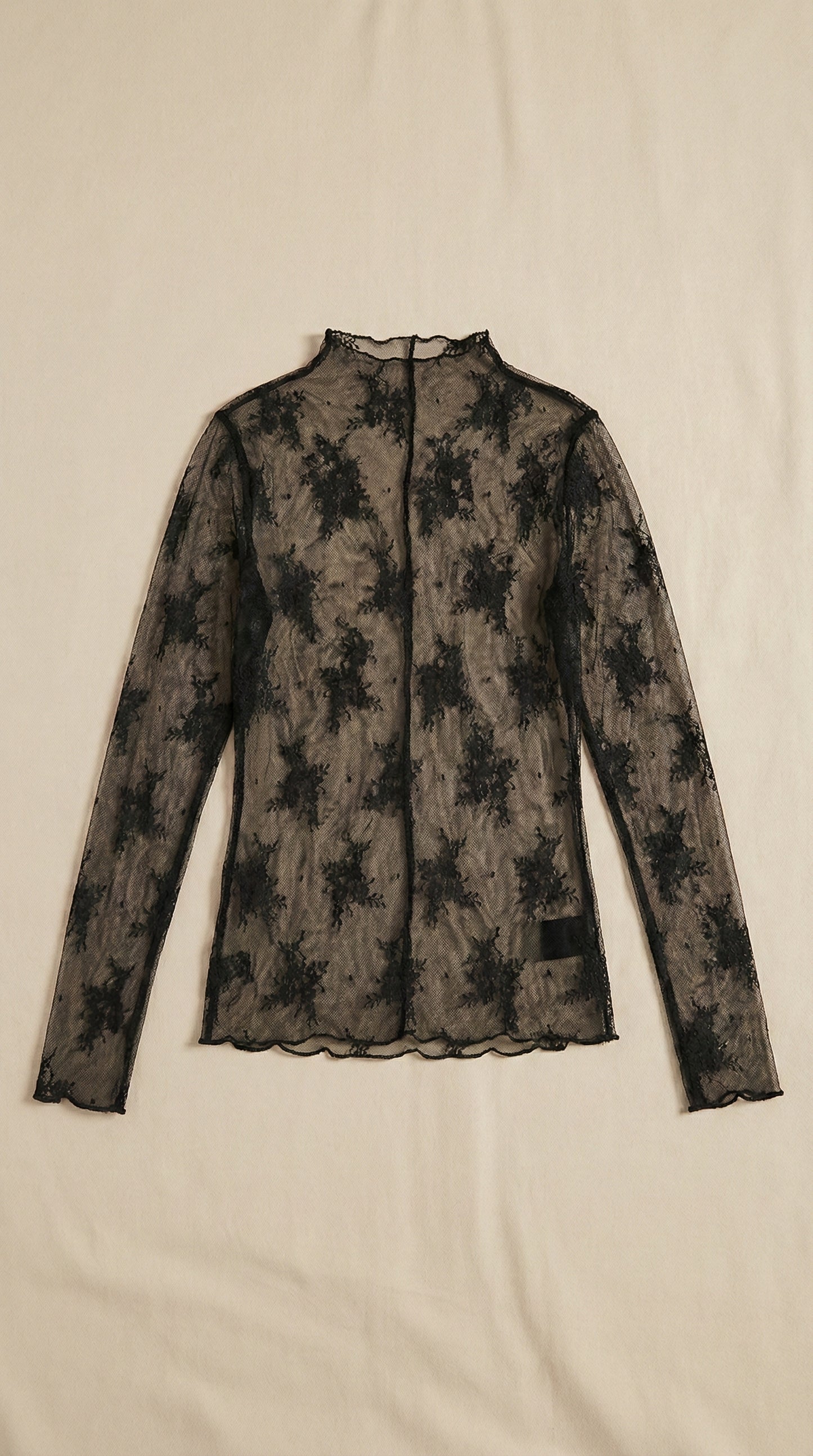 The Midnight Lace Layering Top - Plus Size