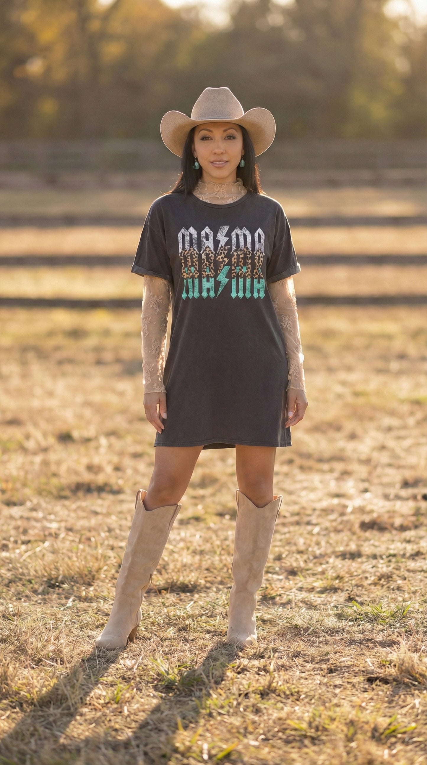 Rockstar Mama Graphic Dress