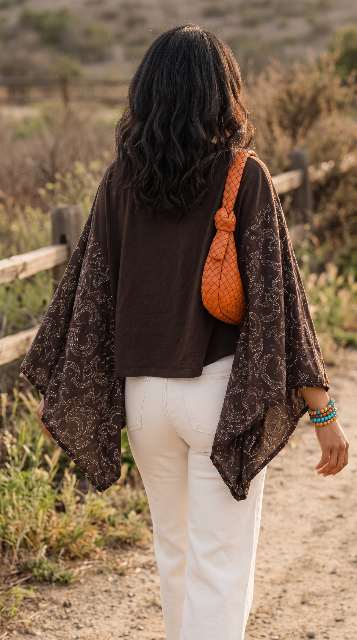 Boots & Blooms Bell-Sleeve Tee