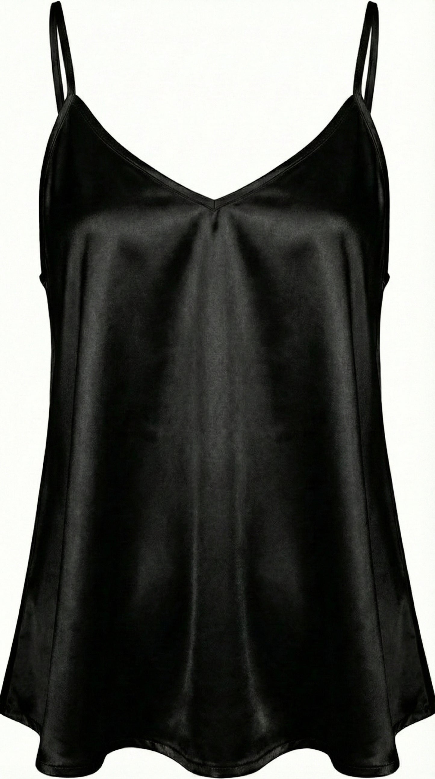 Sexy & Sophisticated Silk Cami (Black)