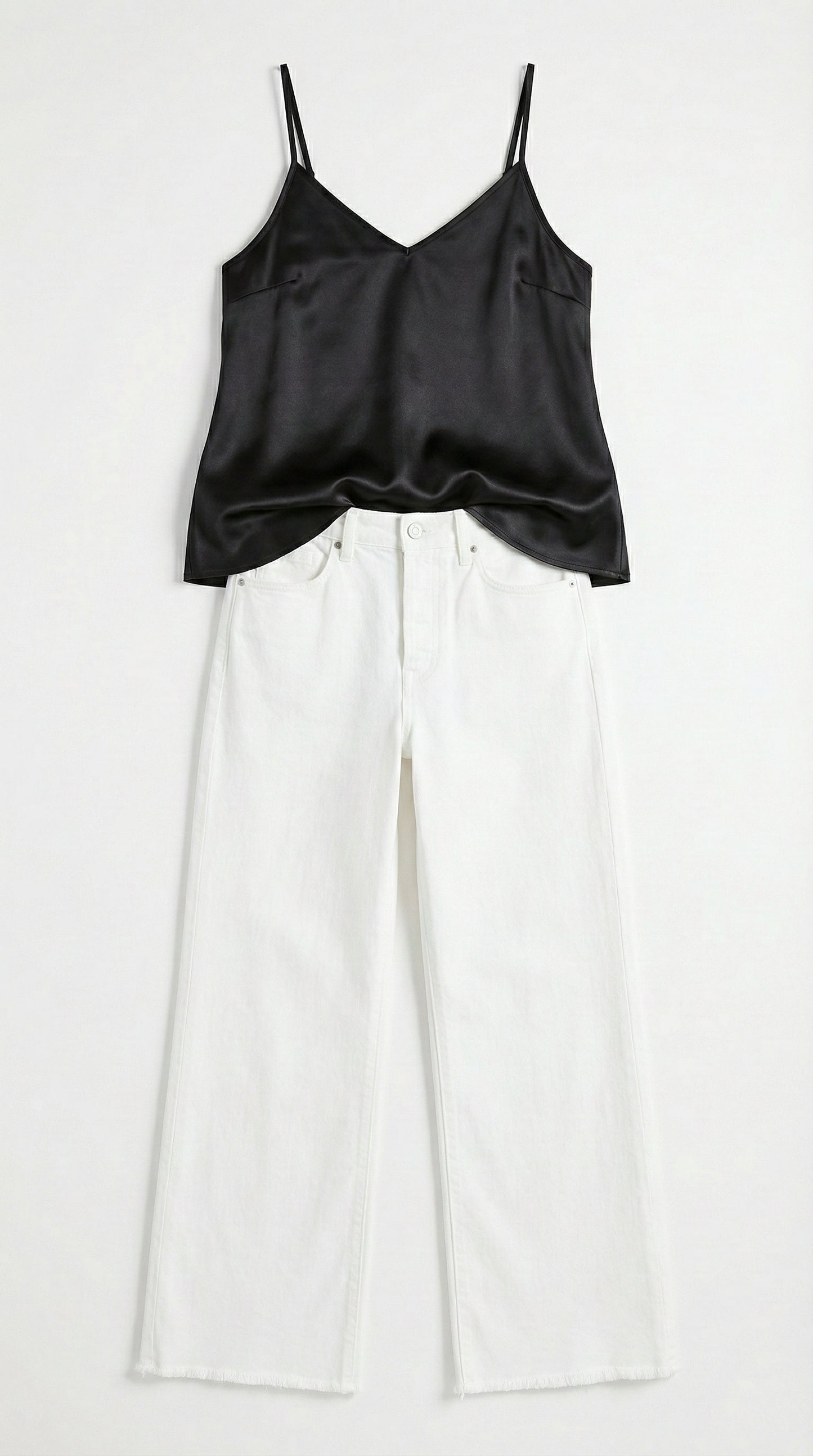 Sexy & Sophisticated Silk Cami (Black)
