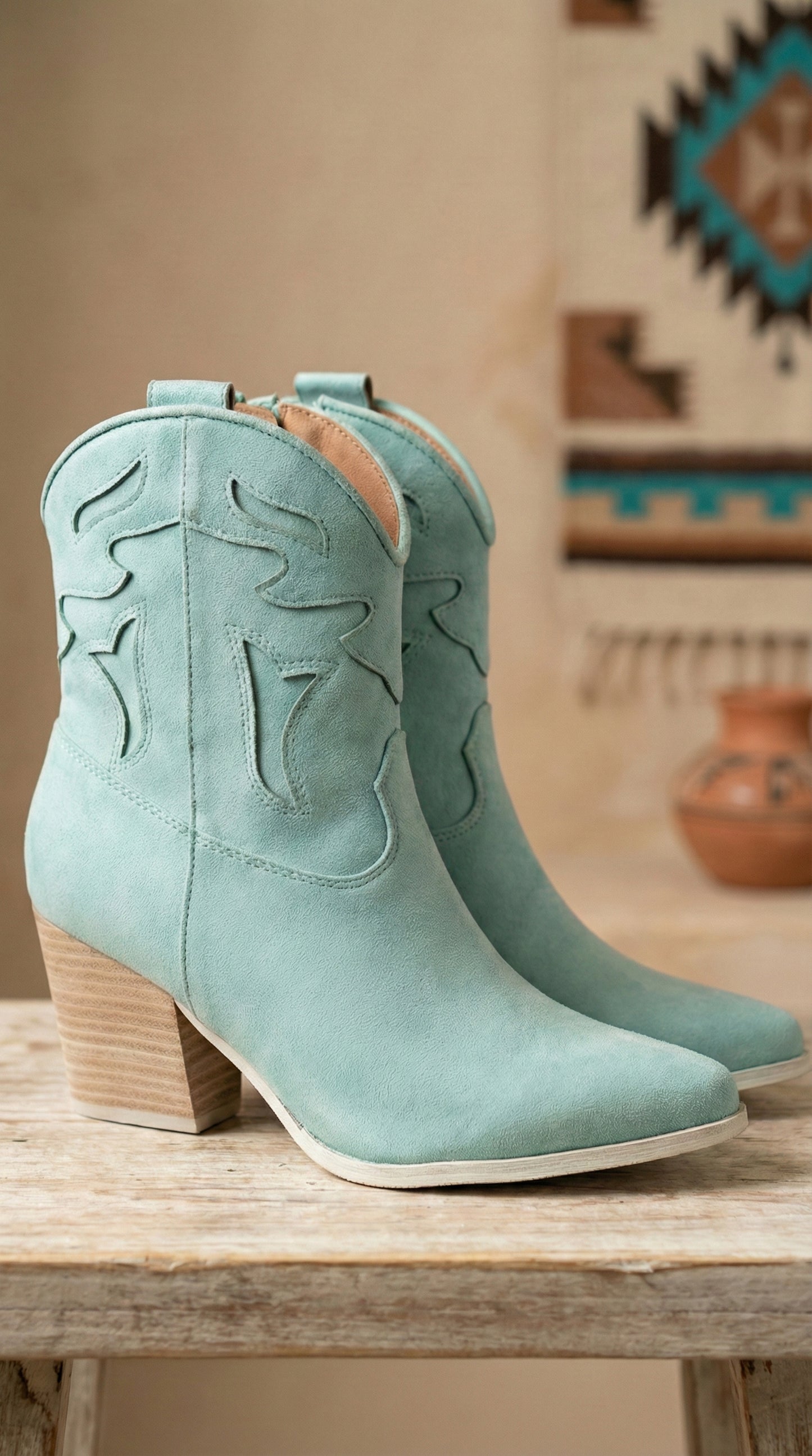 Dusty Skies Western Booties