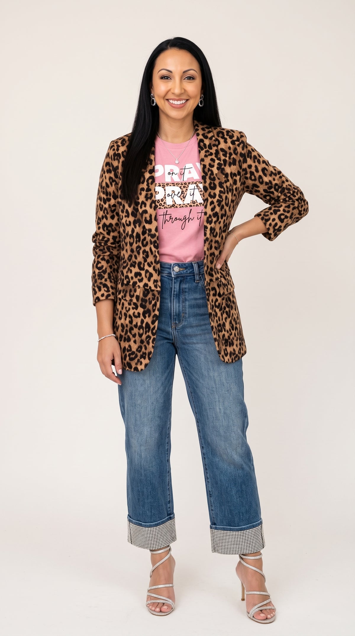 Spotted & Unapologetic Leopard Blazer (Sizes S - 3X)