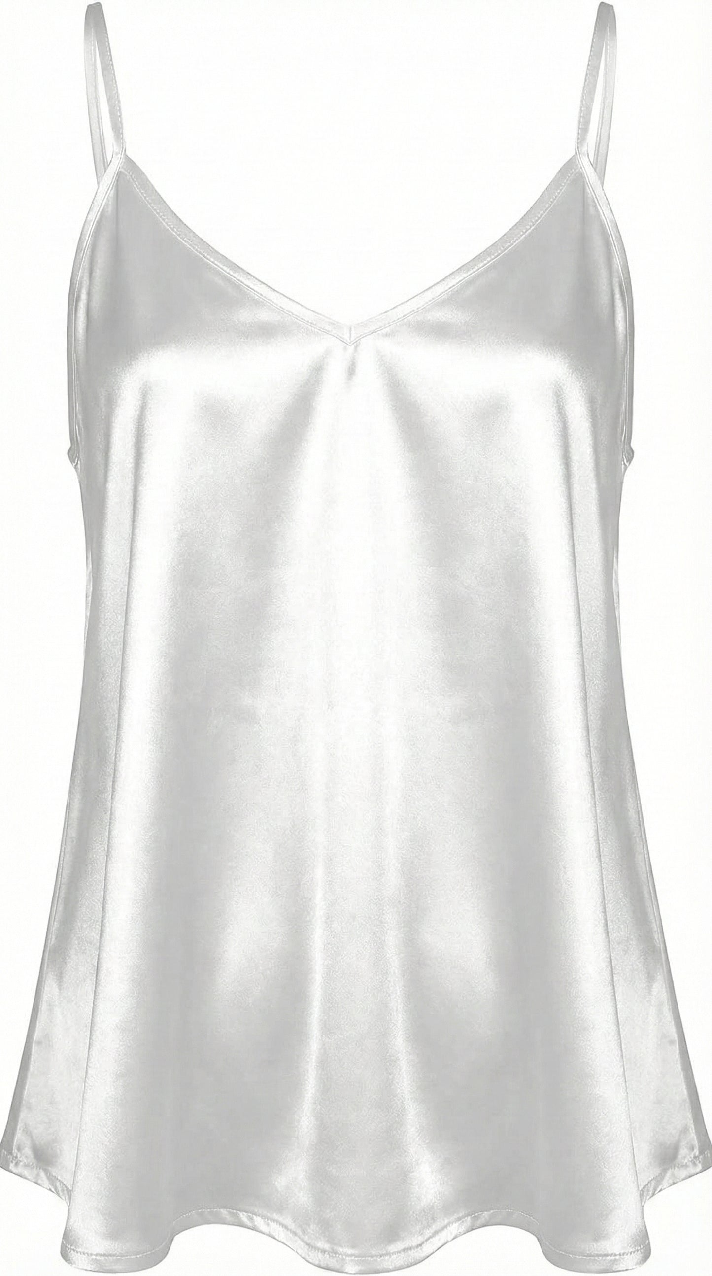 Sexy & Sophisticated Silk Cami (Off White)