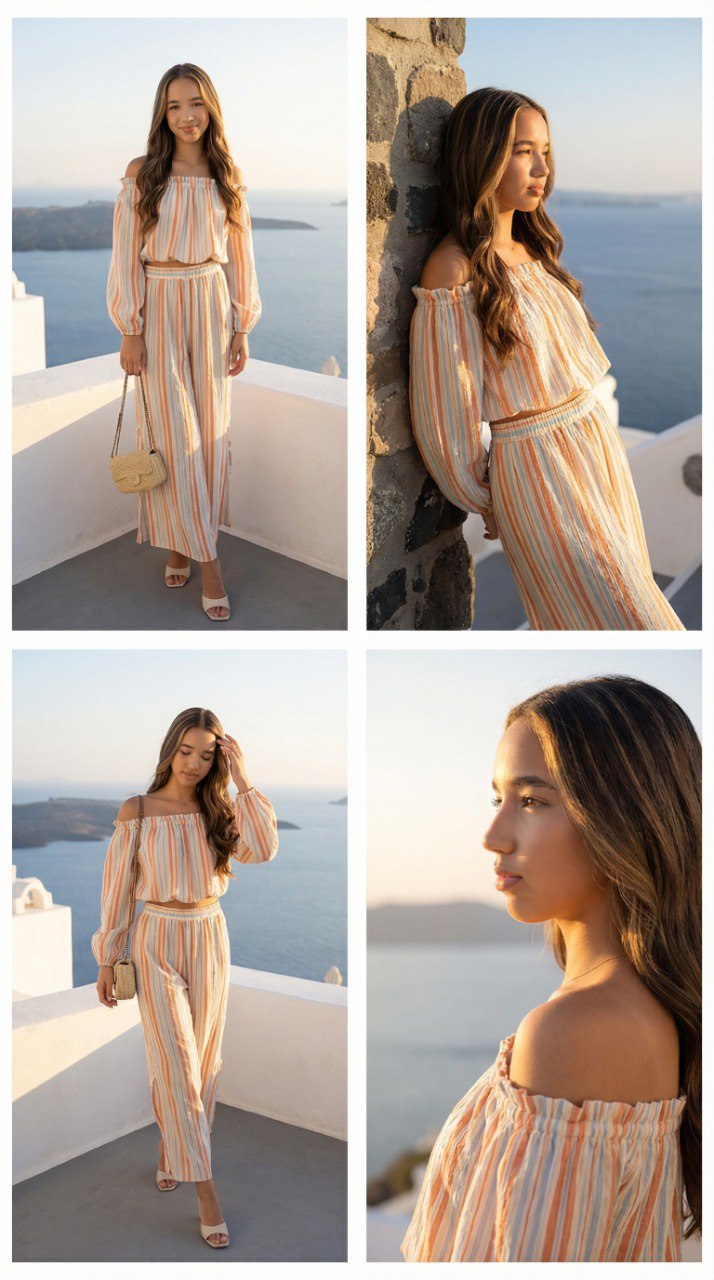 ✨ The Santorini Sunset Set