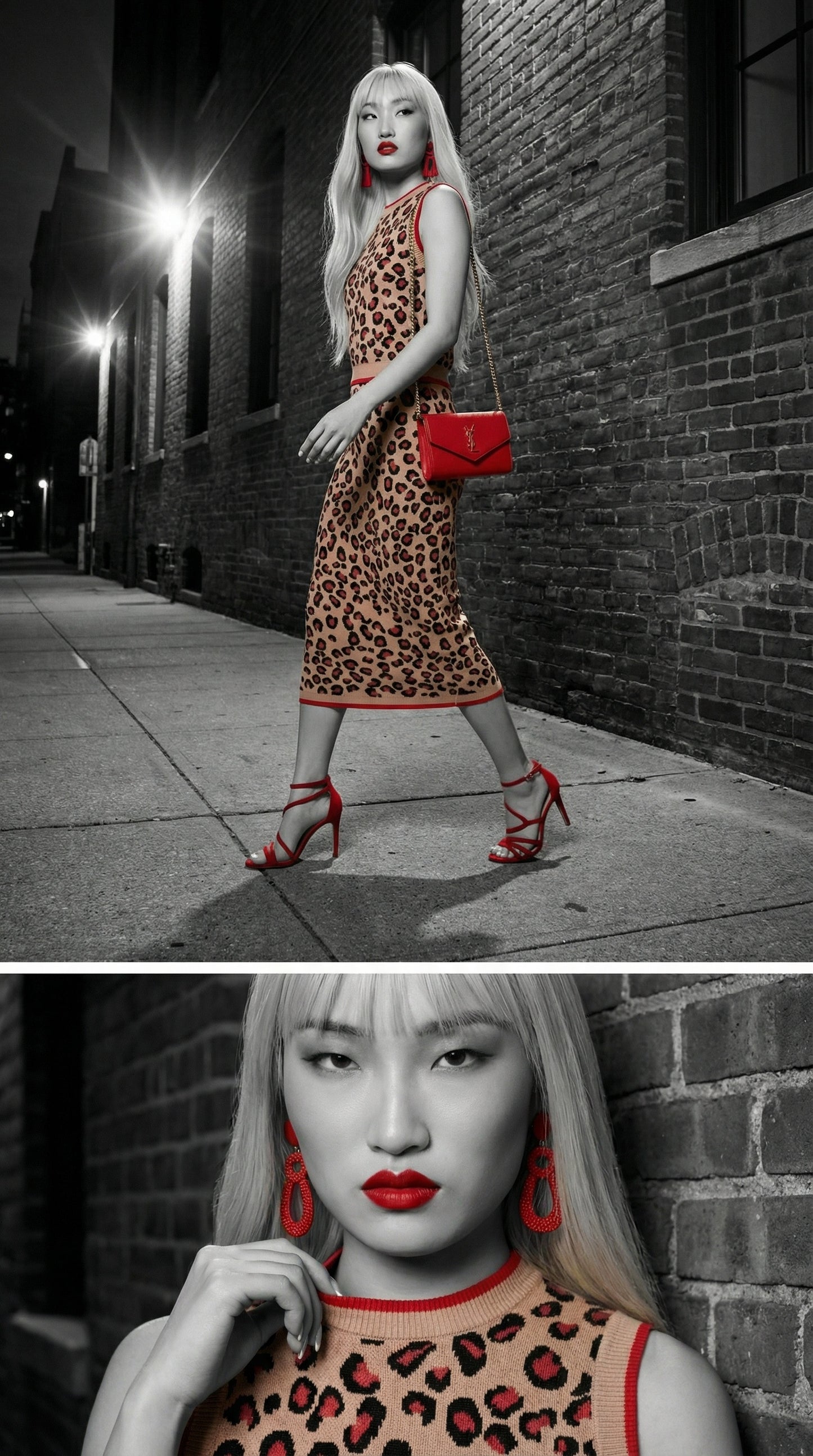 Alexandria Leopard Sweater Set