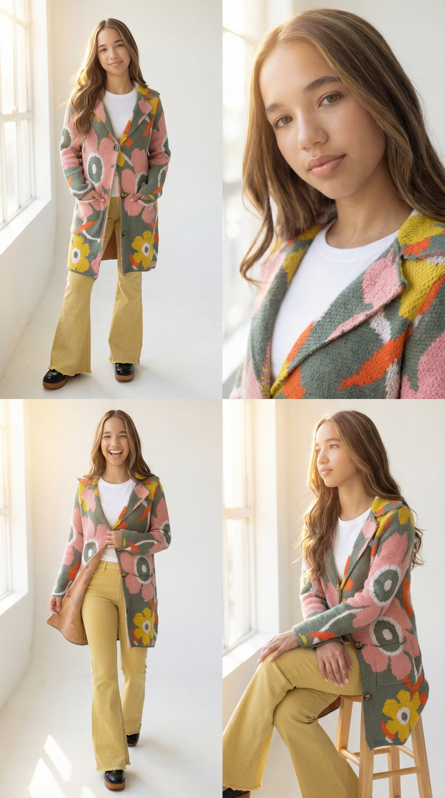 Blossom Boho-Inspired Floral Cardigan