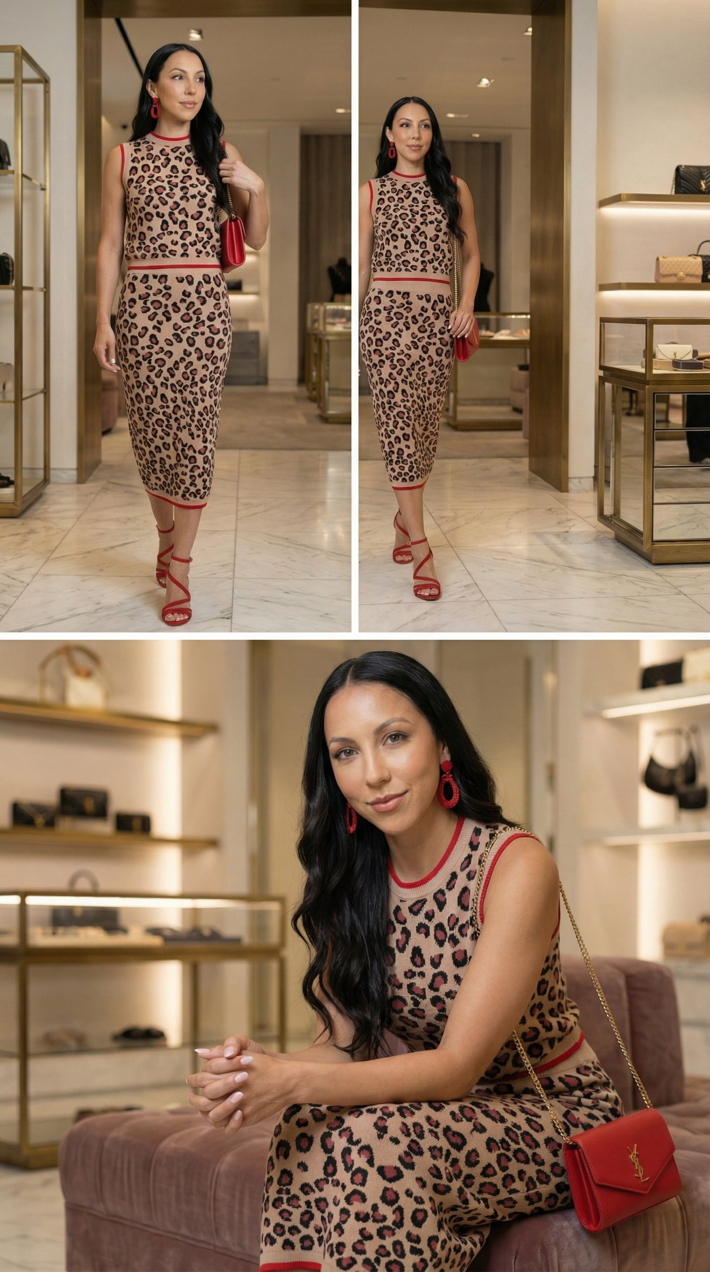 Alexandria Leopard Sweater Set