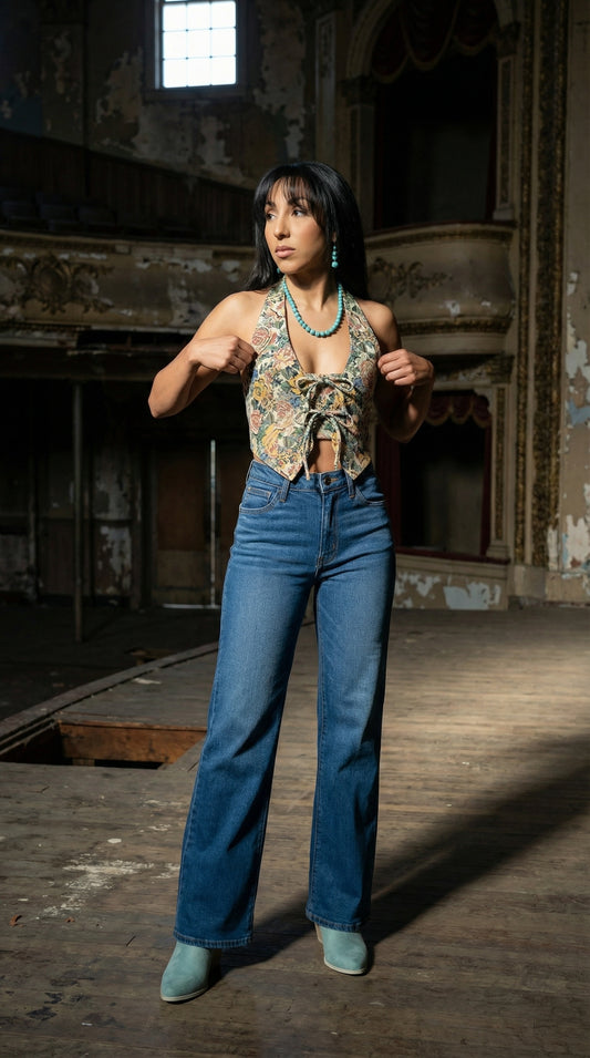 Wildflower Halter Vest