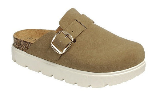 London Clogs - Trendy Comfort (Taupe)