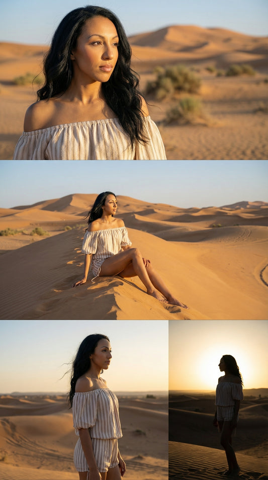 Sahara Sunset Short Set