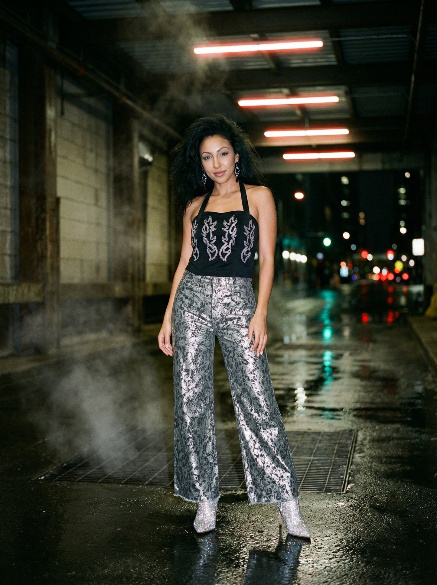 Animal Instinct Metallic Pants